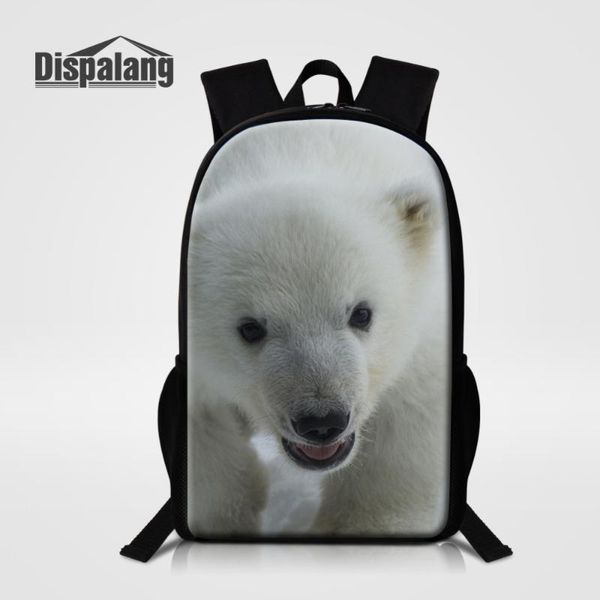 backpack dispalang women men preppy style polar bear print girls school bags vintage casual travel bag children book mochila
backpack dispalang women men preppy style polar bear print girls school bags vintage casual travel bag children book mochila