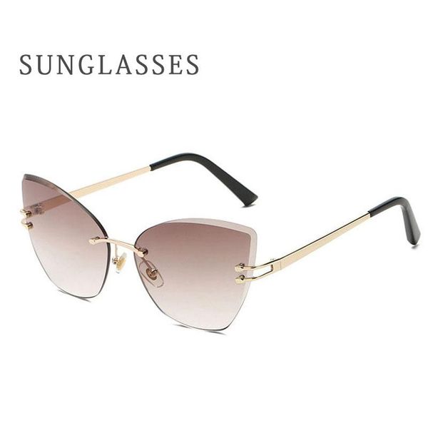 outdoor eyewear personalized rimless cut-edge sunglasses vintage fashion cat eye marine color glasses gafas de sol
outdoor eyewear personalized rimless cut-edge sunglasses vintage fashion cat eye marine color glasses gafas de sol