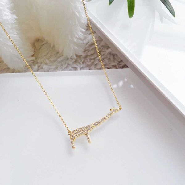 hef jewelry original giraffe necklace female simple clavicle chain 925 sterling silver tanabata gift
hef jewelry original giraffe necklace female simple clavicle chain 925 sterling silver tanabata gift