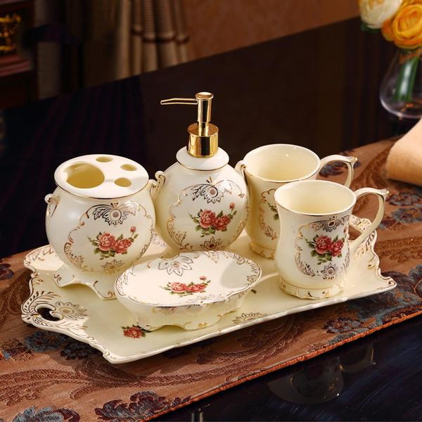 ceramic bathroom 5-piece wash set toothbrush mouth cup kit accessories brush toot sets bath accessory
ceramic bathroom 5-piece wash set toothbrush mouth cup kit accessories brush toot sets bath accessory