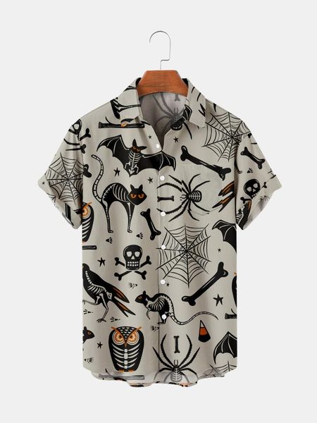 men's casual shirts 2021 nova cruz 4 série de halloween 3d impressão digital tendência solta manga curta camisa masculina, White;black
men's casual shirts 2021 nova cruz 4 série de halloween 3d impressão digital tendência solta manga curta camisa masculina, White;black