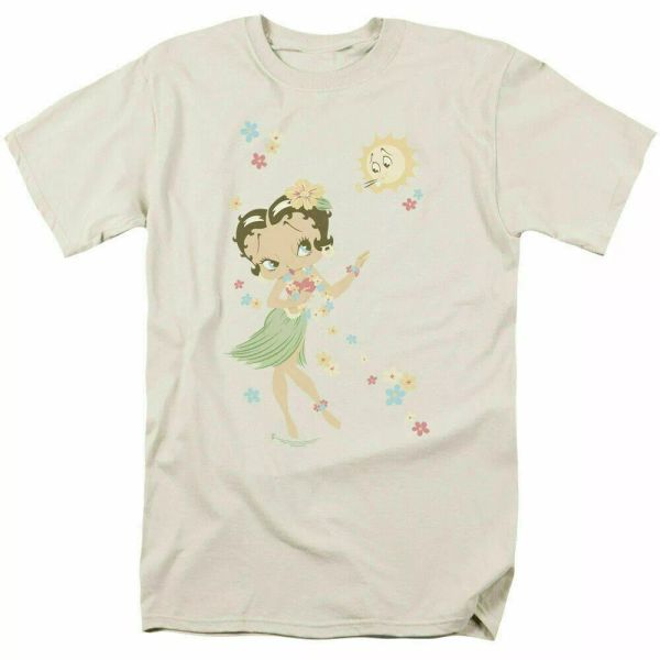 betty boop hula flowers t shirt mens licensed cartoon merchandise classic cream, White;black
betty boop hula flowers t shirt mens licensed cartoon merchandise classic cream, White;black