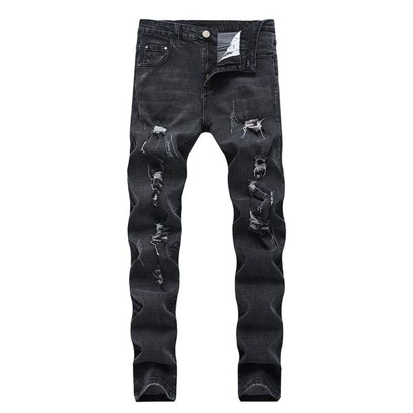 men's jeans black men slim european and american high street fashion brand pure, Blue
men's jeans black men slim european and american high street fashion brand pure, Blue