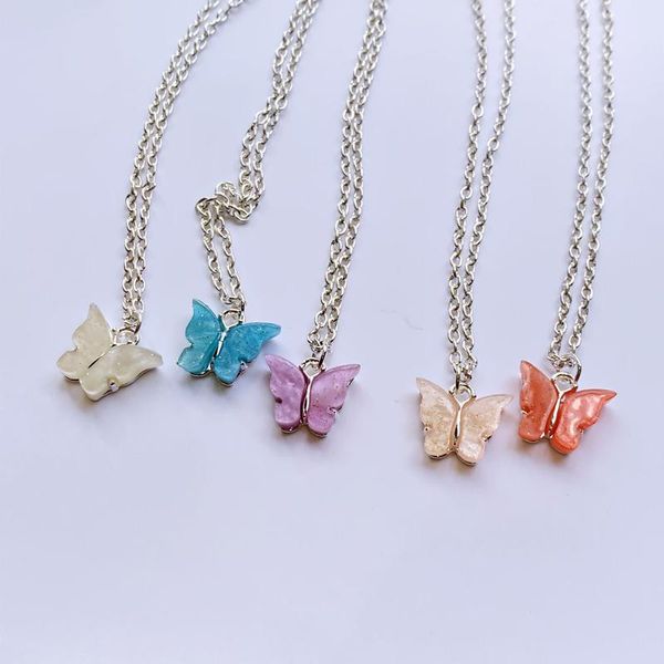 pendant necklaces ladies simple alloy clavicle necklace cute butterfly women's summer fashion accessories, Silver
pendant necklaces ladies simple alloy clavicle necklace cute butterfly women's summer fashion accessories, Silver