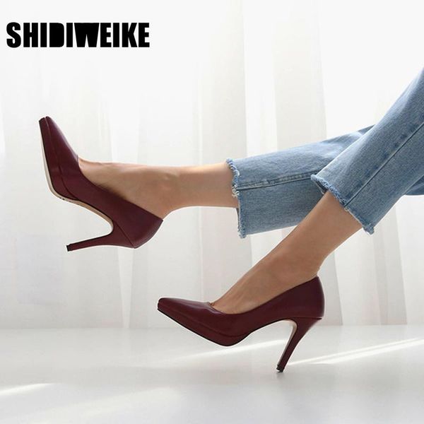 dress shoes 2021 luxury women 12cm high heels pumps office ladies designer red wine prom stiletto party vc964, Black
dress shoes 2021 luxury women 12cm high heels pumps office ladies designer red wine prom stiletto party vc964, Black