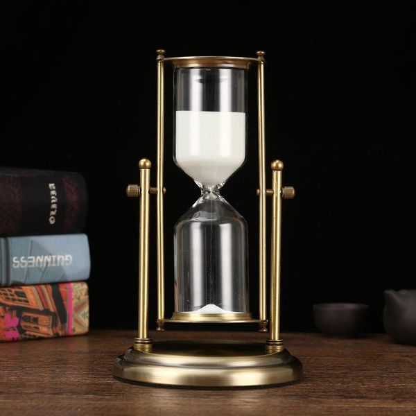 other clocks & accessories retro creative zinc alloy glass hourglass 15/30/60 minutes timer modern art minimalist craftwork home desk decora
other clocks & accessories retro creative zinc alloy glass hourglass 15/30/60 minutes timer modern art minimalist craftwork home desk decora