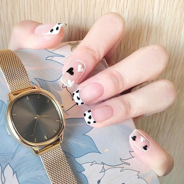 false nails 24pcs/box detachable leopard round head wearable fake full cover nail tips manicure tool, Red;gold
false nails 24pcs/box detachable leopard round head wearable fake full cover nail tips manicure tool, Red;gold