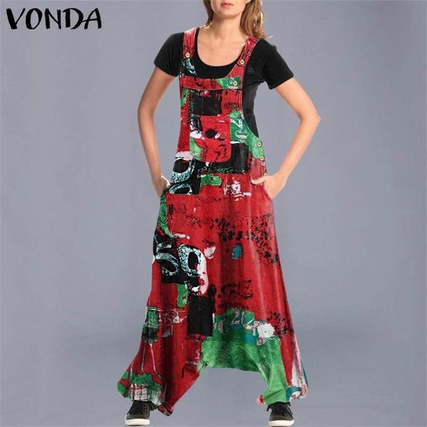 women jumpsuist casual sleeveless jumpsuits rompers vonda casual loose drop crotch playsuits female overalls pant plus size, Black;white
women jumpsuist casual sleeveless jumpsuits rompers vonda casual loose drop crotch playsuits female overalls pant plus size, Black;white