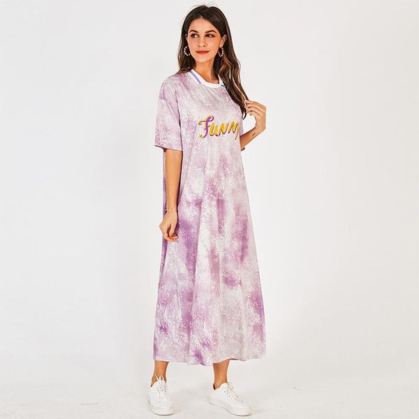 party dresses women summer long dress 2021 purple tie dye a-line letter print casual lapel short-sleeved loose sweet midi, White;black
party dresses women summer long dress 2021 purple tie dye a-line letter print casual lapel short-sleeved loose sweet midi, White;black
