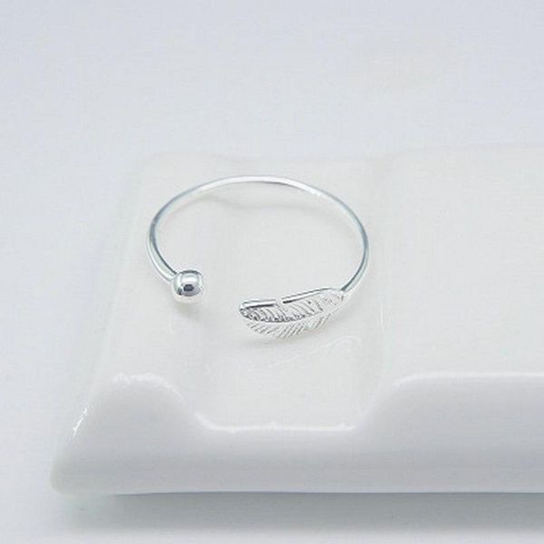 cluster rings river real s925 sterling silver women ring feather design adjustable fashion jewelry gifts, Golden;silver
cluster rings river real s925 sterling silver women ring feather design adjustable fashion jewelry gifts, Golden;silver