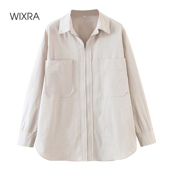 wixra spring womens jackets streetwear female turn down collar zippers ol ladies outerwears new fashion 210419, Black;brown
wixra spring womens jackets streetwear female turn down collar zippers ol ladies outerwears new fashion 210419, Black;brown