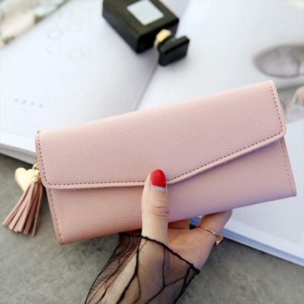 long wallet women purses tassel fashion coin purse card holder wallets female clutch money bag pu leather, Red;black
long wallet women purses tassel fashion coin purse card holder wallets female clutch money bag pu leather, Red;black
