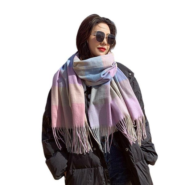 scarves winter scarf tessel soft warm pashmina female shawl wraps bufanda borla echarpe hiver cicartiz invierno mujer cachecol, Blue;gray
scarves winter scarf tessel soft warm pashmina female shawl wraps bufanda borla echarpe hiver cicartiz invierno mujer cachecol, Blue;gray