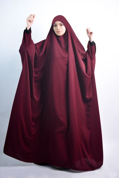 eid muslim women hooded hijab dress prayer garment jilbab abaya full cover ramadan long khimar gown abayas islamic clothes niqab, Red
eid muslim women hooded hijab dress prayer garment jilbab abaya full cover ramadan long khimar gown abayas islamic clothes niqab, Red