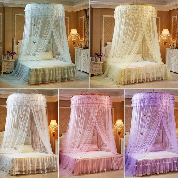hanging round dome mosquito net luxury princess pastoral lace bed canopy bedcover tent crib netting
hanging round dome mosquito net luxury princess pastoral lace bed canopy bedcover tent crib netting