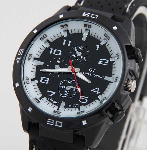 wristwatches fashion military quartz watch men sports wrist clock hour male relogio masculino 8a65, Slivery;brown
wristwatches fashion military quartz watch men sports wrist clock hour male relogio masculino 8a65, Slivery;brown