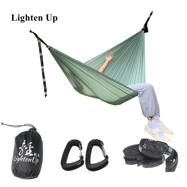 camp furniture portable hammock simple person nylon camping survival garden hanging sleeping chair travel parachute
camp furniture portable hammock simple person nylon camping survival garden hanging sleeping chair travel parachute