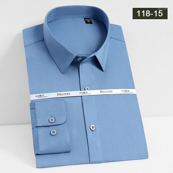 men shirt long sleeve soft 3d cutting bamboo solid cloth business wedding casual slim-fit turn-down collar sh054 men's shirts, White;black
men shirt long sleeve soft 3d cutting bamboo solid cloth business wedding casual slim-fit turn-down collar sh054 men's shirts, White;black
