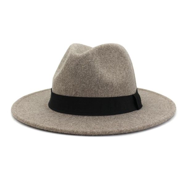wide brim hats 35% wool solid color single side felt jazz fedora elegant men women panama trilby cap wholesale, Blue;gray
wide brim hats 35% wool solid color single side felt jazz fedora elegant men women panama trilby cap wholesale, Blue;gray