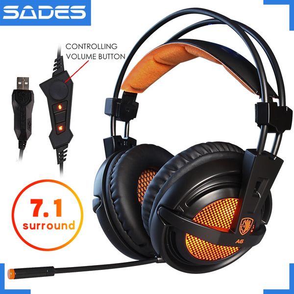sades a6 pc wired gaming headphones headset gamer 7.1 surround sound stereo earphones microphone led breathing light head set
sades a6 pc wired gaming headphones headset gamer 7.1 surround sound stereo earphones microphone led breathing light head set