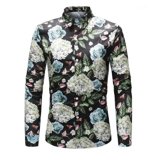fashion spring autumn mens casual shirts 3d printed long sleeve men clothes floral plus size 4xl men's, White;black
fashion spring autumn mens casual shirts 3d printed long sleeve men clothes floral plus size 4xl men's, White;black