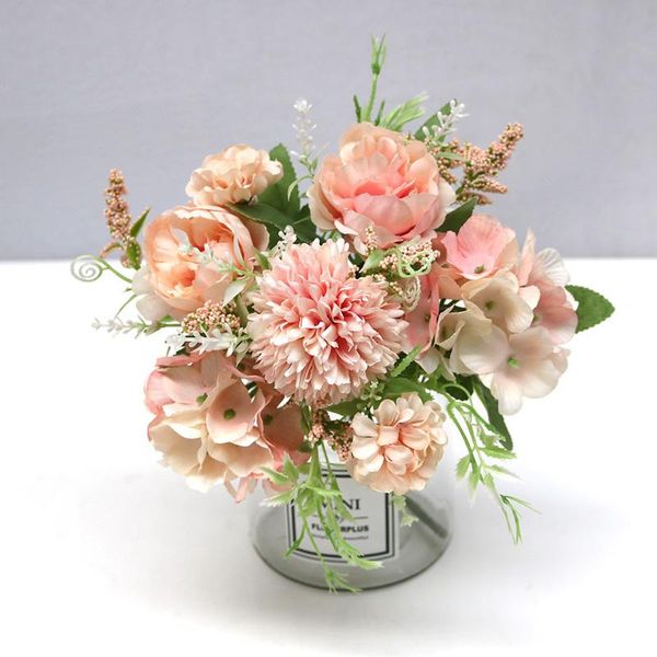 decorative flowers & wreaths 7 heads artifial peony hydrangea bouquet wedding bridal hand flower european style fake for home decoration
decorative flowers & wreaths 7 heads artifial peony hydrangea bouquet wedding bridal hand flower european style fake for home decoration