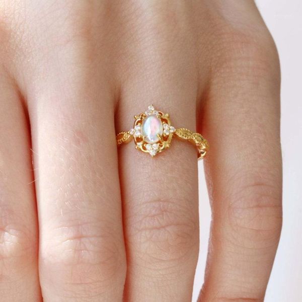 wedding rings luxury crystal stone thin engagement ring vintage female white oval opal rose gold silver color for women1, Slivery;golden
wedding rings luxury crystal stone thin engagement ring vintage female white oval opal rose gold silver color for women1, Slivery;golden