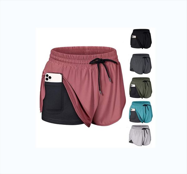 2 in 1 running womens short athletic bottoms with phone pocket liner fitness gym workout training quick dry, White;black
2 in 1 running womens short athletic bottoms with phone pocket liner fitness gym workout training quick dry, White;black