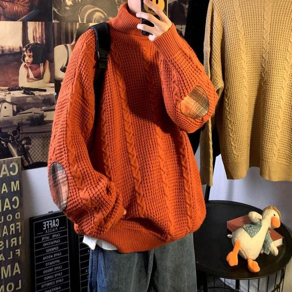 men's sweaters winter turtleneck sweater men warm fashion retro knitted pullover loose casual long-sleeved mens jumper clothes, White;black
men's sweaters winter turtleneck sweater men warm fashion retro knitted pullover loose casual long-sleeved mens jumper clothes, White;black
