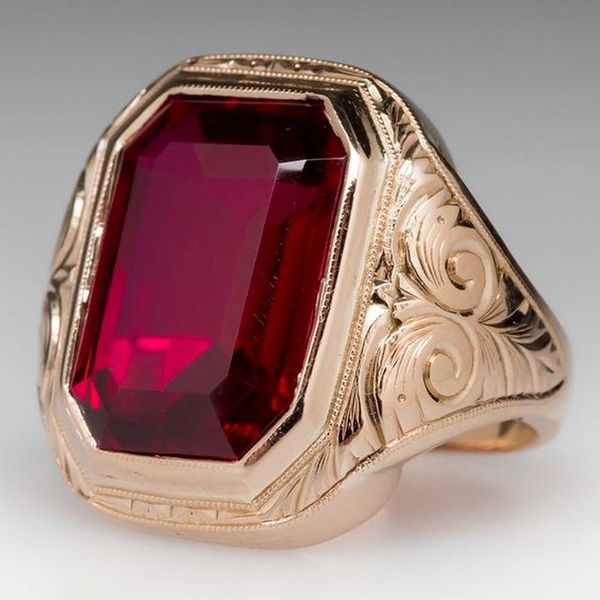 cluster rings men's gold color red geometric crystal rhinestone zircon finger ring for male party jewelry size 6-13, Golden;silver
cluster rings men's gold color red geometric crystal rhinestone zircon finger ring for male party jewelry size 6-13, Golden;silver