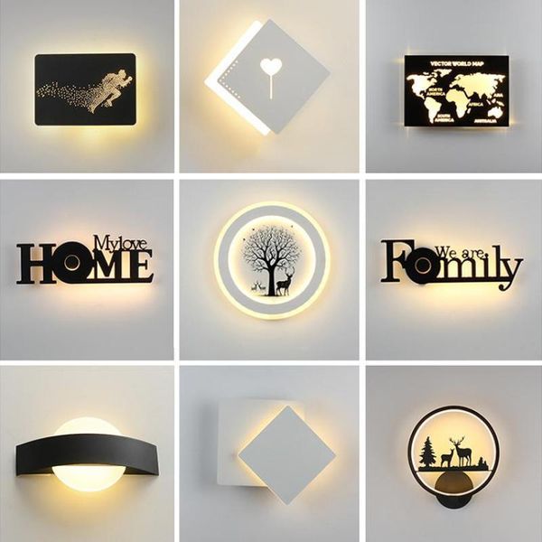 wall lamp bedroom bedside modern simple nordic creative led light living room decoration corridor stair lights
wall lamp bedroom bedside modern simple nordic creative led light living room decoration corridor stair lights