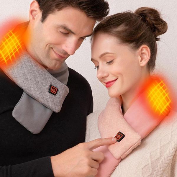 electric heating scarf winter thermal cycling warm rechargeable temperature adjustable neck wrap caps & masks, Black
electric heating scarf winter thermal cycling warm rechargeable temperature adjustable neck wrap caps & masks, Black