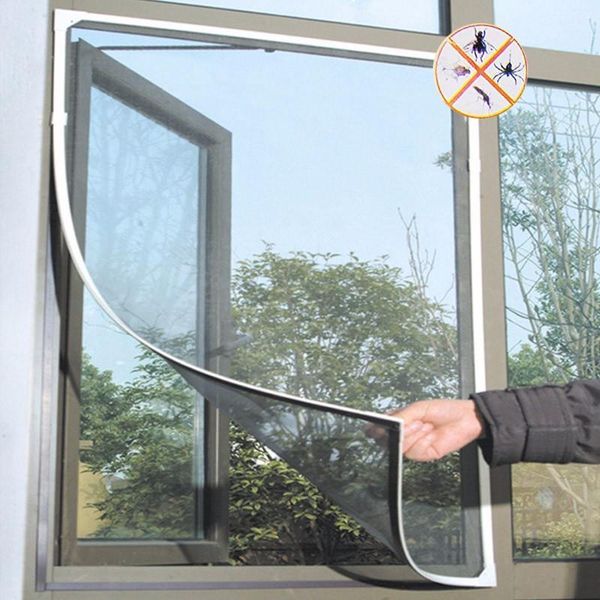 130cmx150cm diy curtain protector screen inset mosquito window net mesh room cortinas curtains
130cmx150cm diy curtain protector screen inset mosquito window net mesh room cortinas curtains