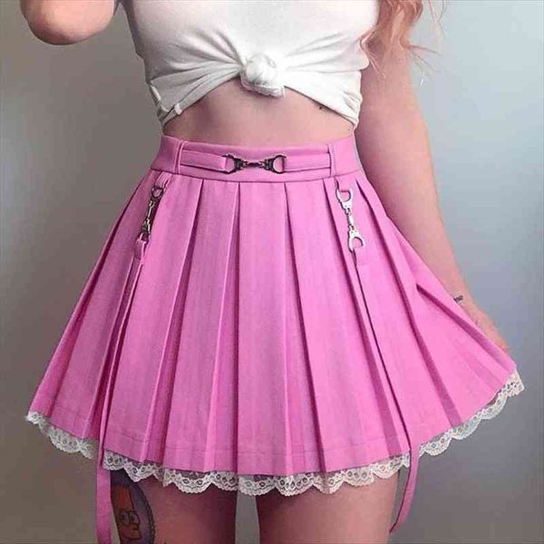 lace trim pleated womens skirts preppy style high waist mini flared a line lady spring fall short skirt solid, Black
lace trim pleated womens skirts preppy style high waist mini flared a line lady spring fall short skirt solid, Black