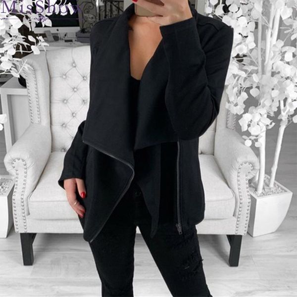 women's jackets 2021 casual autumn women jacket coat street wear loose outwear solid coats with zipper fashion black gray, Black;brown
women's jackets 2021 casual autumn women jacket coat street wear loose outwear solid coats with zipper fashion black gray, Black;brown
