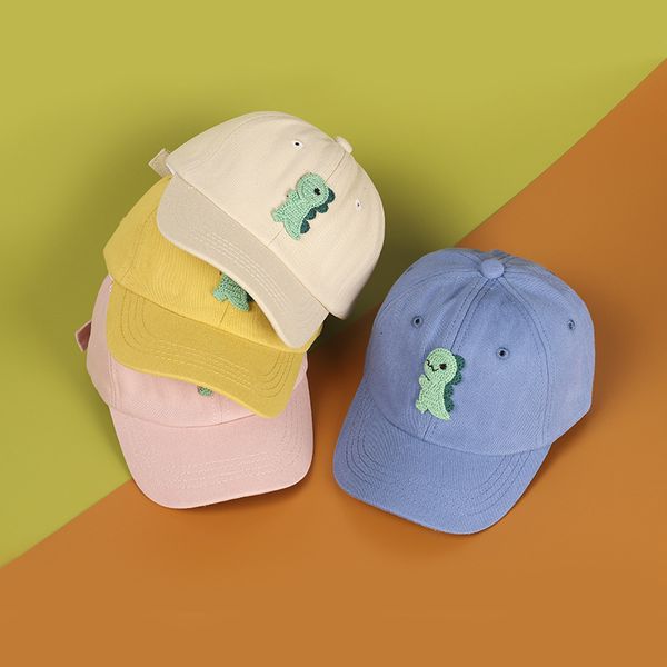 children's autumn new cartoon dinosaur embroidery boy girl baseball cap candy color sunscreen baby hat, Blue;gray
children's autumn new cartoon dinosaur embroidery boy girl baseball cap candy color sunscreen baby hat, Blue;gray