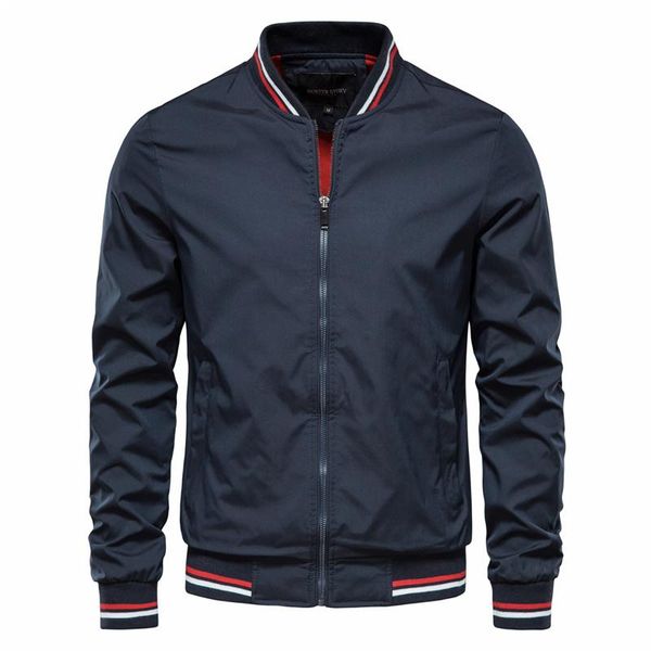 men's jackets aiopeson solid color bomber jacket men casual slim fit baseball mens autumn fashion for, Black;brown
men's jackets aiopeson solid color bomber jacket men casual slim fit baseball mens autumn fashion for, Black;brown