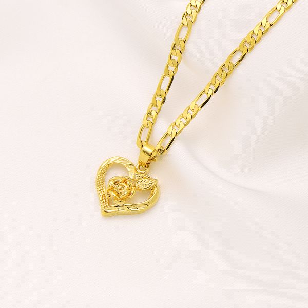 flower heart pendant italian figaro link chain necklace 18k solid yellow gold gf 24" 3 mm womens, Silver
flower heart pendant italian figaro link chain necklace 18k solid yellow gold gf 24" 3 mm womens, Silver