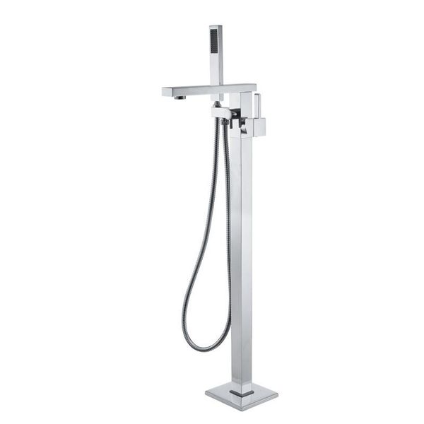 wholesale luxurious square style chrome finish floor stand bath filler mixer taps standing bathtub faucet bathroom shower sets
wholesale luxurious square style chrome finish floor stand bath filler mixer taps standing bathtub faucet bathroom shower sets
