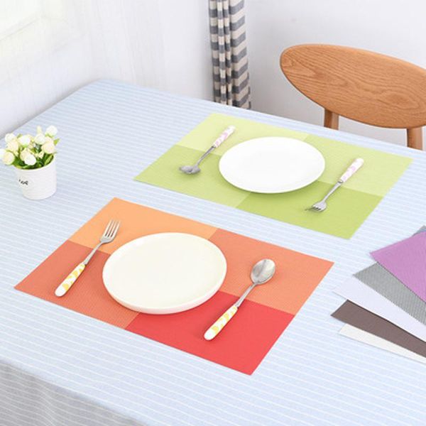 mats & pads 1pcs rectangular western place mat pvc table plate waterproof and non-skid bowl
mats & pads 1pcs rectangular western place mat pvc table plate waterproof and non-skid bowl