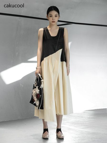 casual dresses cakucool dark cut edge open line color matching fairy show thin vest dress temperament sleeveless irregular party elegant, Black;gray
casual dresses cakucool dark cut edge open line color matching fairy show thin vest dress temperament sleeveless irregular party elegant, Black;gray