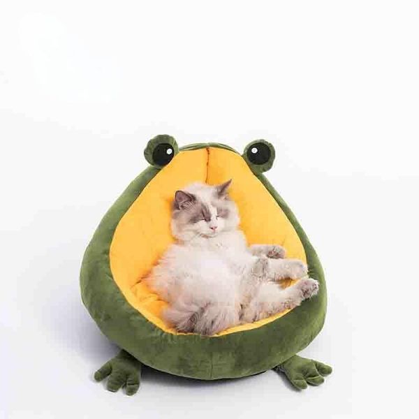 cat beds & furniture pet cat's house indoor frog bed warm small dogs portable kitten mat soft cute sleeping loungers window bag product
cat beds & furniture pet cat's house indoor frog bed warm small dogs portable kitten mat soft cute sleeping loungers window bag product