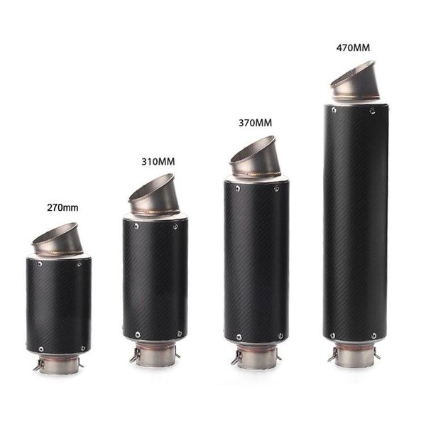 motorcycle exhaust system 60mm muffler with sticker escape moto carbon fiber pipe for gsr650 ninja250 r6 sv650 cbr1000 r25 er6n
motorcycle exhaust system 60mm muffler with sticker escape moto carbon fiber pipe for gsr650 ninja250 r6 sv650 cbr1000 r25 er6n
