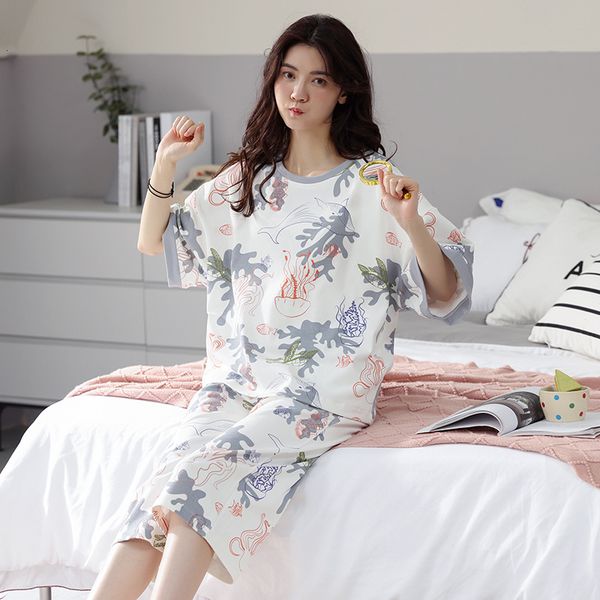 women's sleepwear pijama mujer large size summer cotton women pajama sets loungewear print short sleeve student's homewear pyjamas, Black;red
women's sleepwear pijama mujer large size summer cotton women pajama sets loungewear print short sleeve student's homewear pyjamas, Black;red