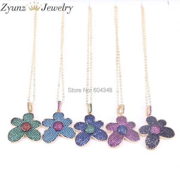 pendant necklaces 5 strands zyz191-9953 fashion necklace micro paved cz crystal flower big jewelry for women wedding, Silver
pendant necklaces 5 strands zyz191-9953 fashion necklace micro paved cz crystal flower big jewelry for women wedding, Silver
