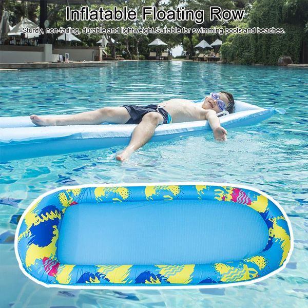 swimming pool inflatable floating row blue colorful summer water sport floatable raft lounge chair bed beach inflating floats & tubes
swimming pool inflatable floating row blue colorful summer water sport floatable raft lounge chair bed beach inflating floats & tubes