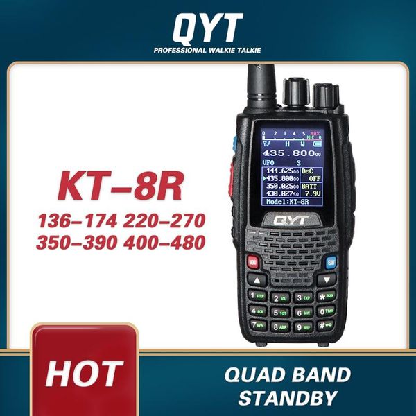 walkie talkie qyt quad four 4 band 220-270 350-390 handheld kt-8r kt8r battery outdoor intercom u/vhf two-way cb ham radio fm transceiver
walkie talkie qyt quad four 4 band 220-270 350-390 handheld kt-8r kt8r battery outdoor intercom u/vhf two-way cb ham radio fm transceiver