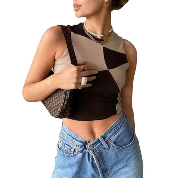 women's tanks & camis rib knit tank fashion casual stretch slim color contrast summer 2021 streetwear vest corset office, White
women's tanks & camis rib knit tank fashion casual stretch slim color contrast summer 2021 streetwear vest corset office, White