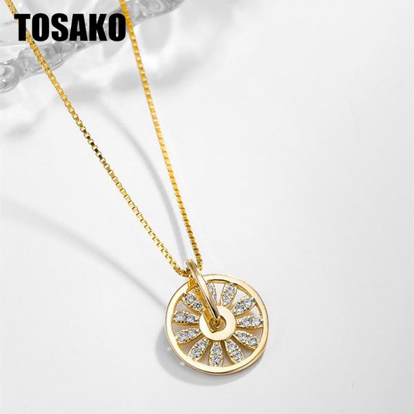 pendant necklaces tosako gold color necklace round zircon flower fashion jewelry for women party wedding engagement 2021 trendy, Silver
pendant necklaces tosako gold color necklace round zircon flower fashion jewelry for women party wedding engagement 2021 trendy, Silver