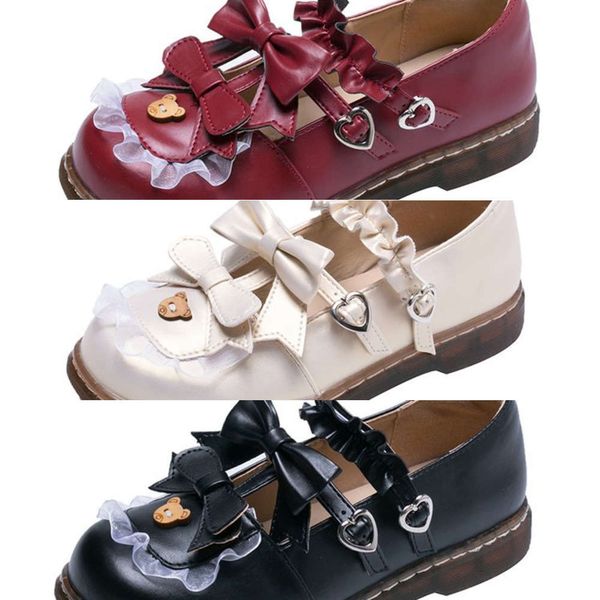 Casual shoes 20 new bowknot women's single shoes DYY7 P5L9, Red
